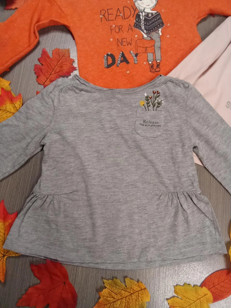 Lote de 3 camisetas de manga larga talla 3 años – photo 2